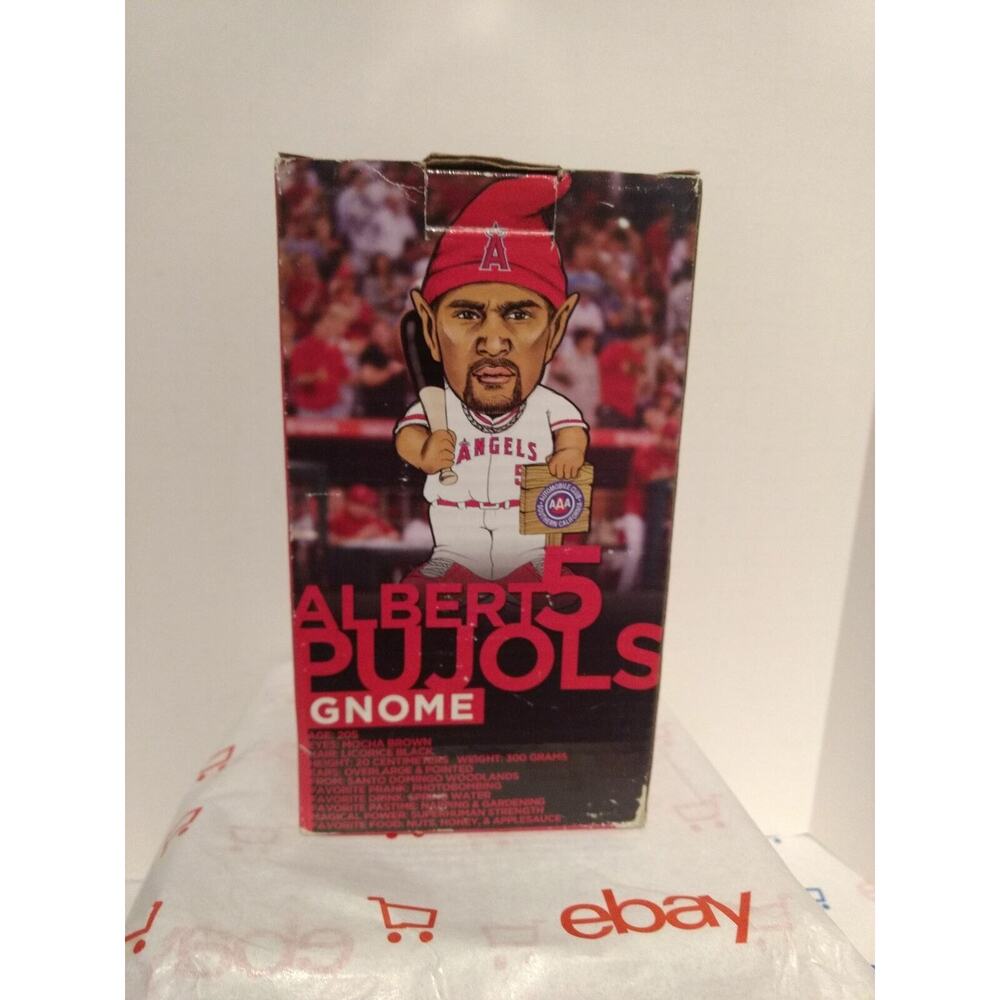 Albert Pujols Gnome Figurine - Angel Stadium SGA 2014